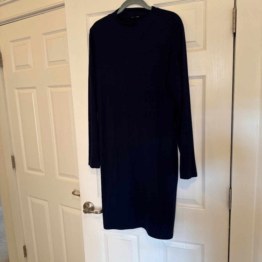 Magascboni navy blue dress